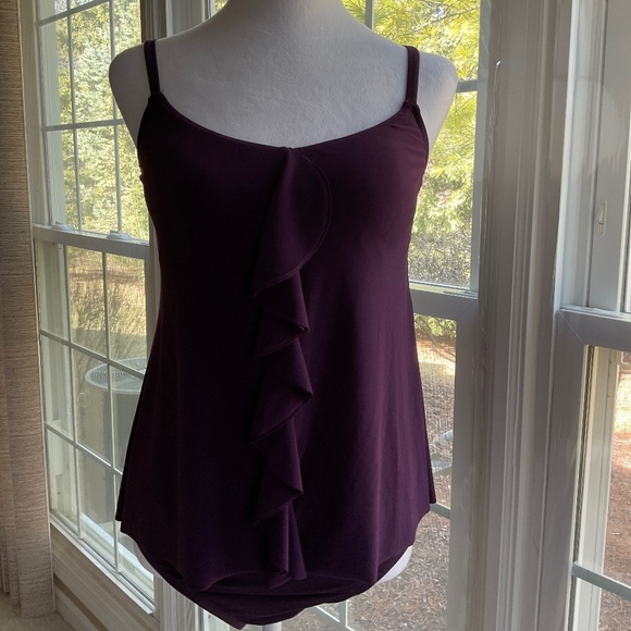 Dreamshaper Tankini Swim Suit Size 8 - Picture 2 of 10